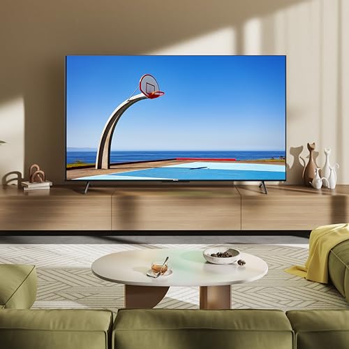 Hisense 55-Inch Class U6 Series Mini-LED ULED 4K UHD Google Smart TV (55U6N, 2024 Model) - QLED, Motion Rate 240, HDR 10+, Full Array Local Dimming, Game Mode Plus, Alexa Compatibility