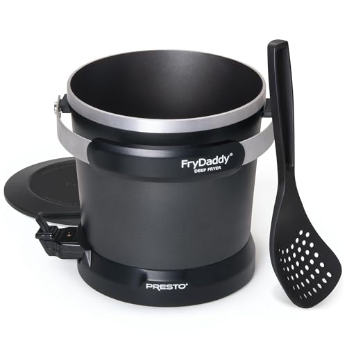 Presto 05420 FryDaddy Electric Deep Fryer,Black