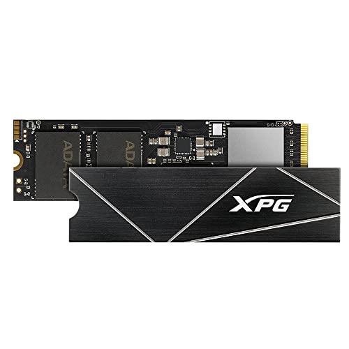 XPG 1TB GAMMIX S70 Blade - Works with Playstation 5, PCIe Gen4 M.2 2280 Internal Gaming SSD Up to 7,400 MB/s (AGAMMIXS70B-1T-CS)