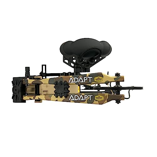 Bear Archery ADAPT Ready to Hunt Adult Compound Bow Package Designed by The Hunting Public, 70 lb. Draw Weight, Right Hand, Throwback Tan