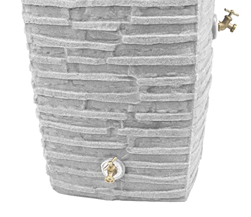 Impressions Riverwalk 50 Gallon Rain Saver - Light Granite