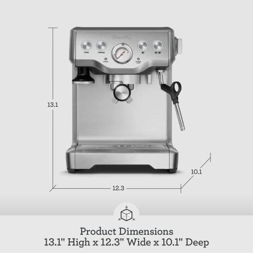 Breville Infuser Espresso Machine BES840XL, Brushed Stainless Steel