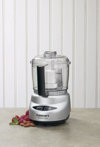 Cuisinart Food Processor, Mini-Prep 3 Cup, 24 oz, Brushed Chrome and Nickel, DLC-2ABC