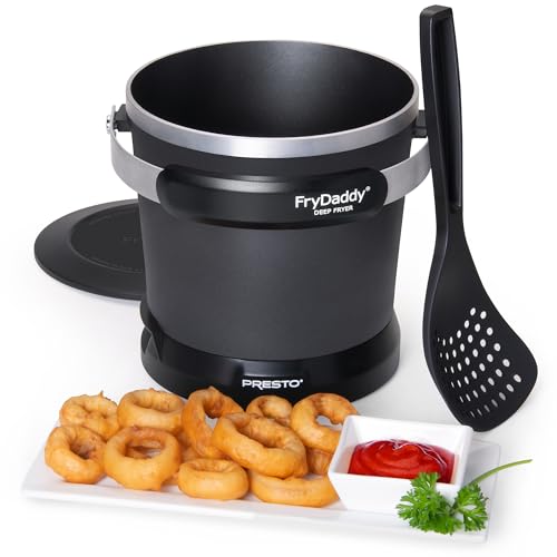 Presto 05420 FryDaddy Electric Deep Fryer,Black