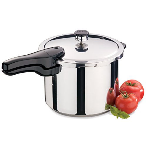 Presto 01362 6-Quart Stainless Steel Pressure Cooker