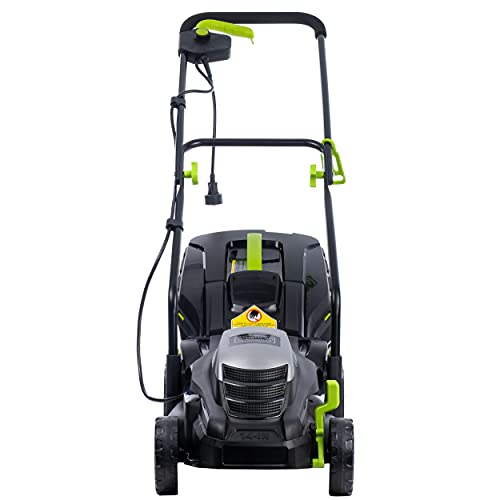 American Lawn Mower Company 50514 14" 11-Amp Corded Electric Lawn Mower, Black