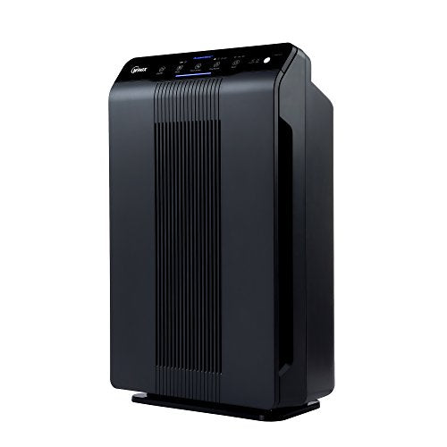 Winix 5500-2 Air Purifier with True HEPA, PlasmaWave and Odor Reducing Washable AOC Carbon Filter Medium