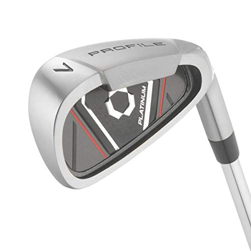 WILSON Golf Profile Platinum Package Set, Men's Right Handed, Regular Carry , Grey/Black