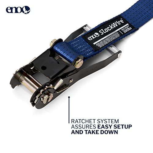 ENO, Eagles Nest Outfitters SlackWire Slackline, Blue