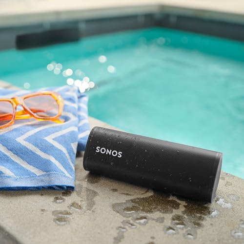 Sonos Roam - Black - Wireless Portable Bluetooth Speaker