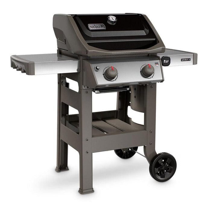 Weber Spirit II E-210 2-Burner Liquid Propane Grill, 48 x 26 x 57 inches, Black