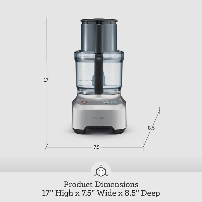 Breville Sous Chef 12 Cup Food Processor BFP660SIL, Silver