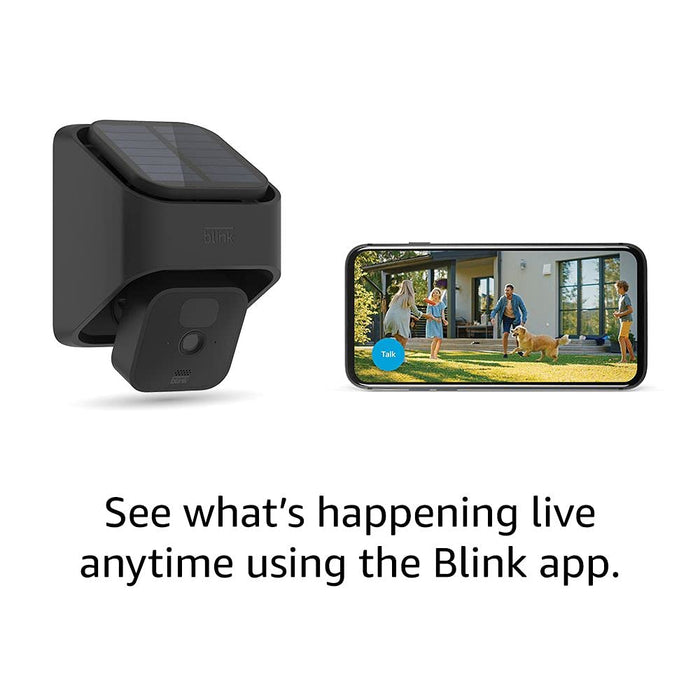 Blink Outdoor (3rd Gen) + Solar Panel Charging Mount – wireless, HD smart security camera, solar-powered, motion detection – Add-on camera (Sync Module required)