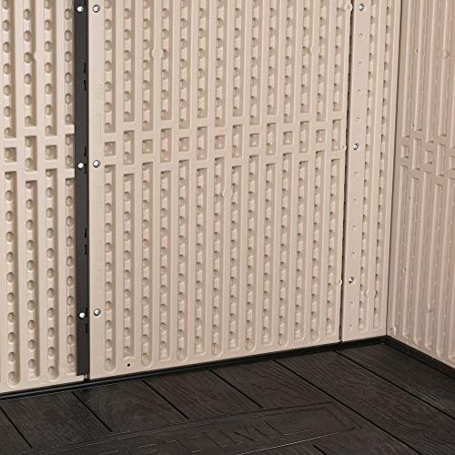 Lifetime 60326 Vertical Storage Shed, Pack of 1, Desert Sand