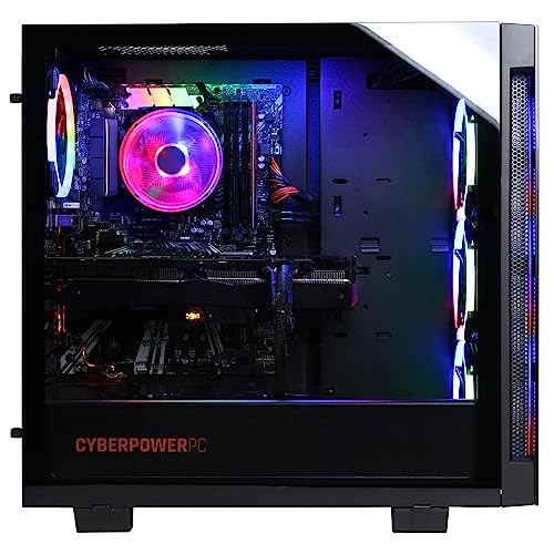 CyberPowerPC Gamer Xtreme VR Gaming PC, Intel Core i7-13700F 2.1GHz, GeForce RTX 4060 Ti 16GB, 16GB DDR5, 1TB NVMe SSD, Wi-Fi Ready & Windows 11 Home (GXiVR8040A14)