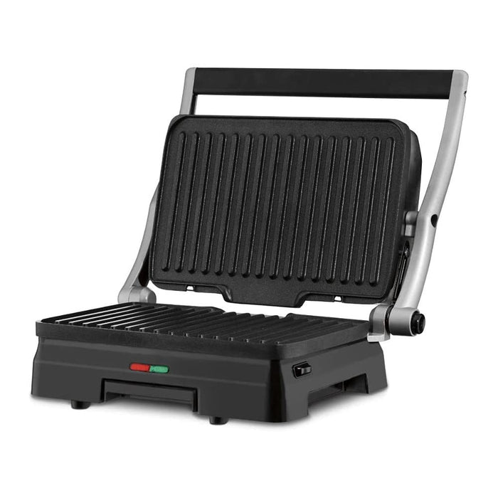 Cuisinart GR-11 Griddler 3-in-1 Grill and Panini Press, Silver