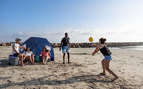 Sport-Brella Premiere UPF 50+ Umbrella Shelter for Sun and Rain Protection (8-Foot, Blue)