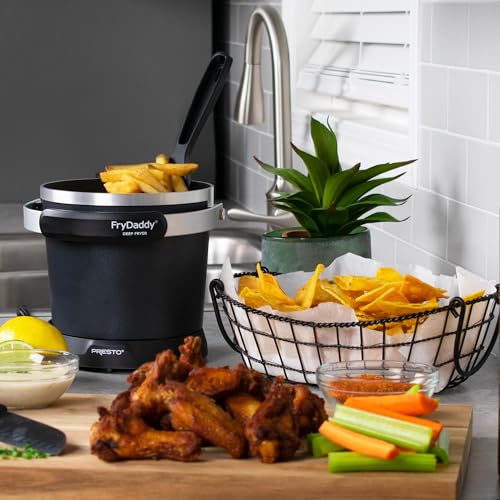 Presto 05420 FryDaddy Electric Deep Fryer,Black