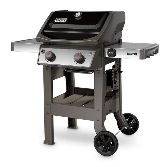 Weber Spirit II E-210 2-Burner Liquid Propane Grill, 48 x 26 x 57 inches, Black