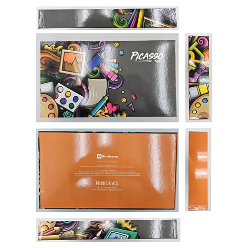 PicassoTab X Drawing Tablet • No Computer Needed • Drawing Apps & Tutorials • 4 Bonus Items • Stylus Pen • Portable • Standalone • 10 Inch Screen • Best Gift for Beginner Digital Graphic Artist • PCX