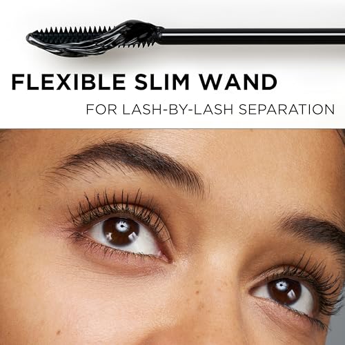 L'Oreal Paris Makeup Telescopic Original Lengthening Mascara, Blackest Black, 0.27 Fl Oz (1 Count)