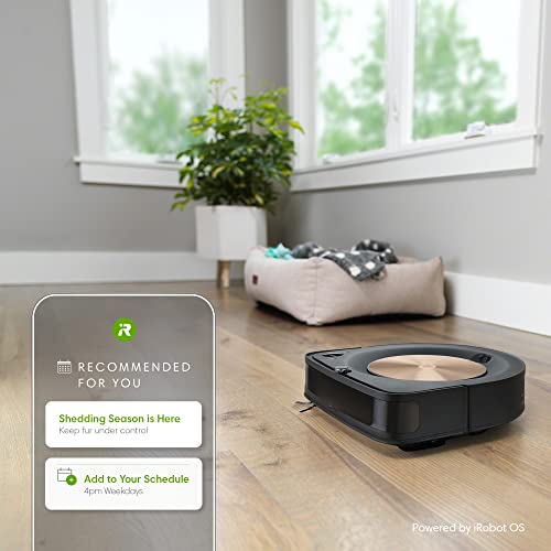 iRobot Roomba s9+ Self Emptying Robot Vacuum - Self-Empty for 60 Days, Detects & Cleans Around Objects in Your Home, Smart Mapping, Powerful Suction, Corner & Edge Cleaning