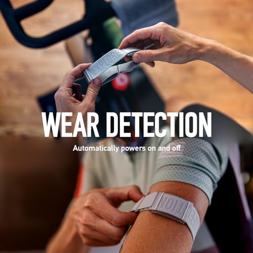 COROS Heart Rate Monitor, Comfort, Easy to wear, Auto-wear Detection, Advanced Sensor, Precise Data, Bluetooth, 38 Hours Battery Life, Compatible with up to 3 Connections, for Run and Bike-Grey