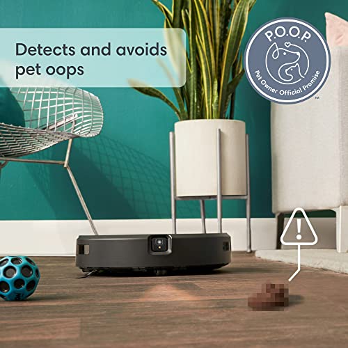 iRobot Roomba Combo j7+ Self-Emptying Robot Vacuum & Mop - Automatically Vacuums and Mops, Fully Retractable Mop pad, Identifies & Avoids Obstacles, Smart Mapping, Alexa, Ideal for Pets