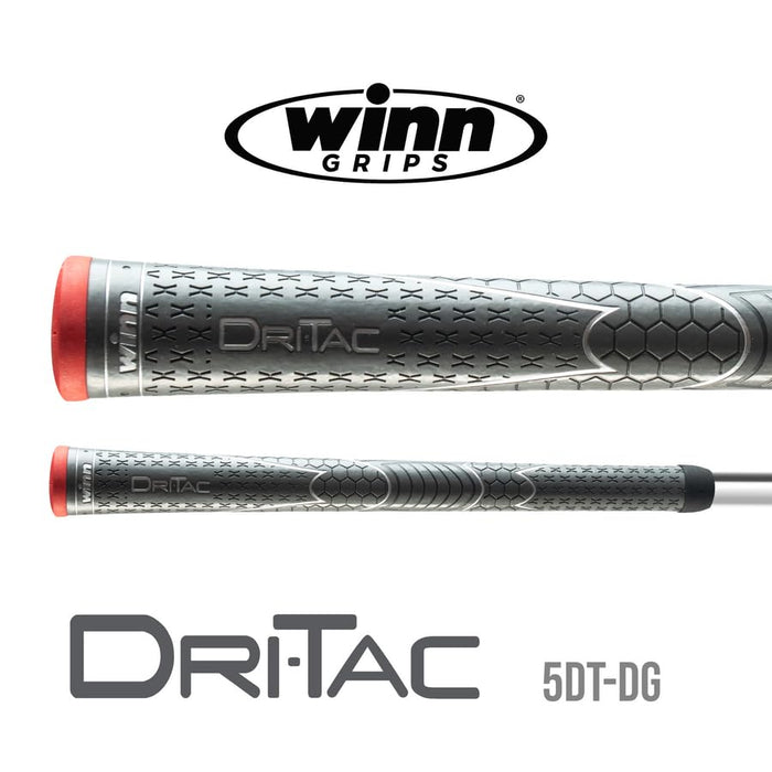 Winn Dri-Tac Standard Dark Gray 13 Piece Golf Grip Bundle (