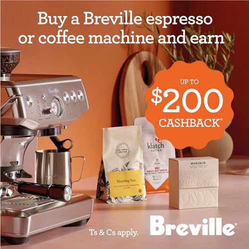 Breville Infuser Espresso Machine BES840XL, Brushed Stainless Steel