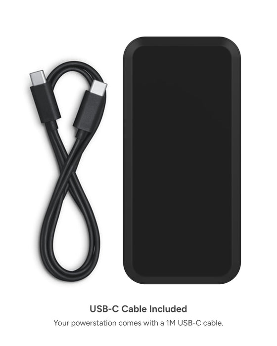 mophie powerstation prime20 - Ultra-Compact Portable Power Bank with 20,000mAh Internal Battery, 18W USB-C PD Fast Charging, 3-Device Simultaneous Charging, Eco-Friendly Design