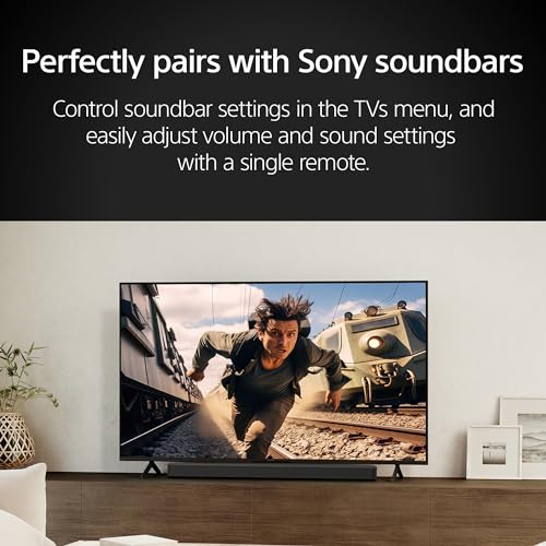 Sony 55-Inch Class 4K Ultra HD BRAVIA 3 LED Smart TV with Google TV, Dolby Vision HDR, and Exclusive Features for PlayStation®5 (K-55S30), 2024 Model