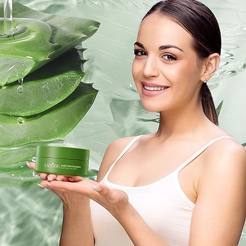 OSDTKRU Under Eye Mask - 60 PCS Aloe Vera Under Eye Patches - Combat Puffy Eyes, Dark Circles, Fine Lines, and Wrinkles Using Pure Natural Extracts