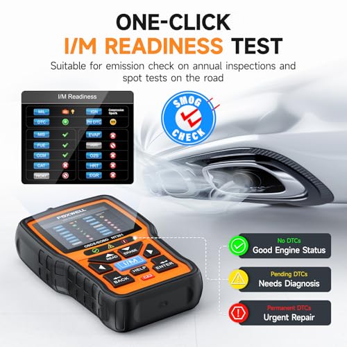 FOXWELL NT301 OBD2 Scanner Live Data Professional Mechanic OBDII Diagnostic Code Reader Tool for Check Engine Light