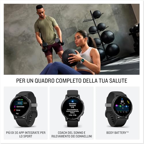 Garmin vívoactive 5, Health and Fitness GPS Smartwatch, AMOLED Display, Up to 11 Days of Battery, Orchid