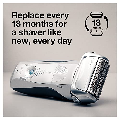 Braun Series 7 70S Electric Shaver Head Replacement, Compatible with Series 7 Shavers: 720cc, 730cc, 735s, 750cc, 760cc, 790cc, and 795cc