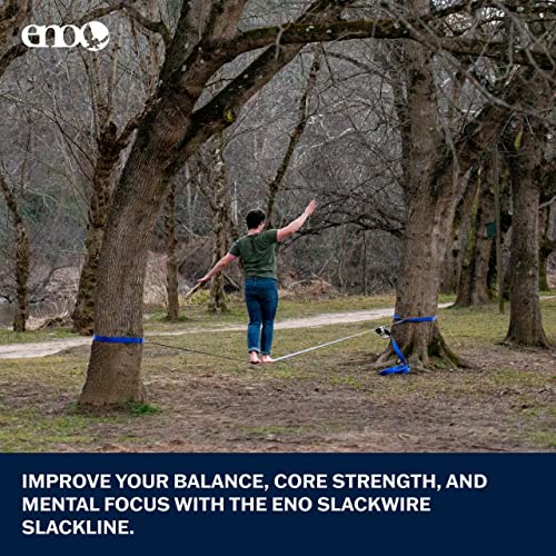 ENO, Eagles Nest Outfitters SlackWire Slackline, Blue