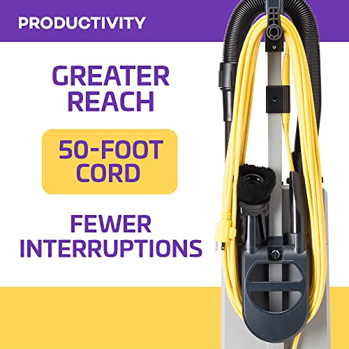 ProTeam ProForce Upright Vacuum, 15 Inch, Gray