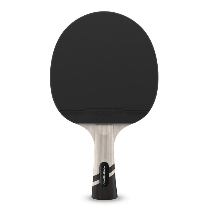 PRO SPIN Carbon Ping Pong Paddle - Premium Table Tennis Racket with Carbon Fiber | Professional-Level 7-Ply Blade, Premium Rubber, 2.0mm Sponge | includes Rubber Protector Case