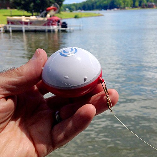 Reelsonar portable fish finder accurate fish depth finder with Depth range of 135 feet 10+ hours battery life with IOS & Android App Wireless