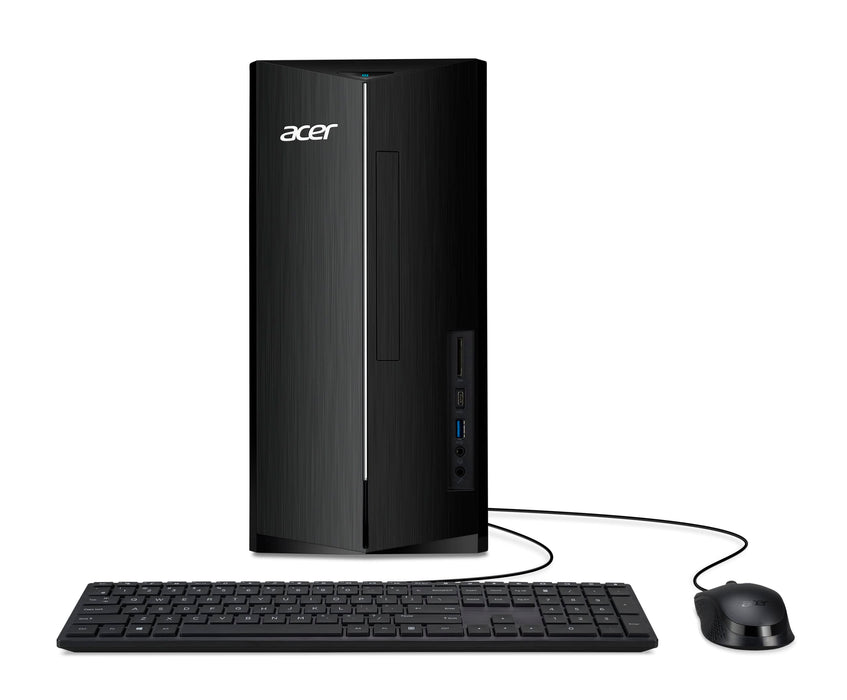 Acer Aspire TC-1780-UA92 Desktop | 13th Gen Intel Core i5-13400 Processor | 8GB 3200MHz DDR4 | 512GB M.2 SSD | SD Card Reader | Intel Wi-Fi 6E AX211 | Windows 11 Home, Black