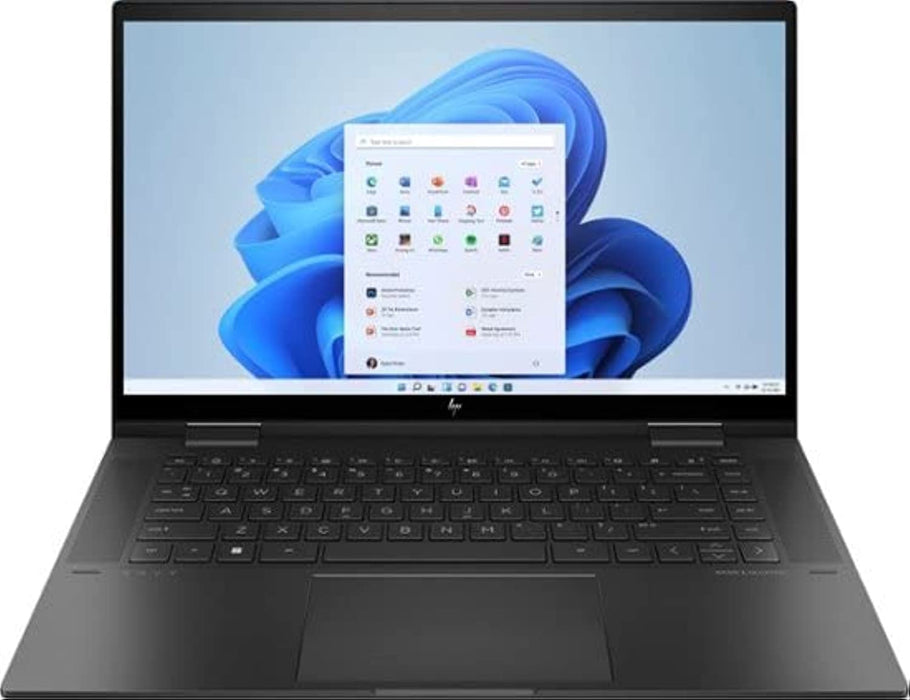 HP - Envy x360 2-in-1 15.6" Touch-Screen Laptop - AMD Ryzen 5-8GB Memory - 256GB SSD - Nightfall Black