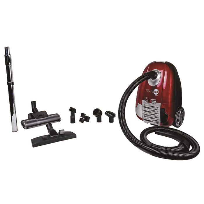 Atrix AHC Turbo Red HEPA 6-Quart Canister Vacuum, Standard Bundle