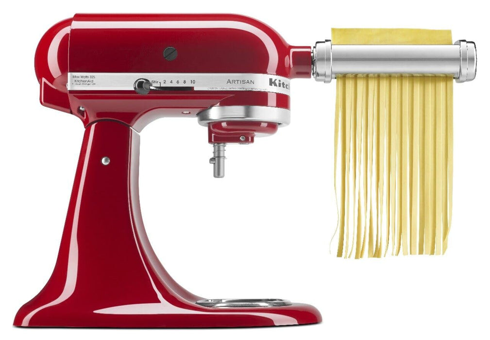 KitchenAid KSMPRA Stand Mixer Attachment Pasta Roller & Cutter, 3-Piece Set, Stainless Steel