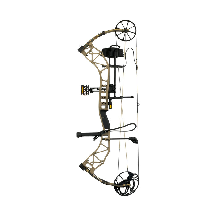 Bear Archery ADAPT Ready to Hunt Adult Compound Bow Package Designed by The Hunting Public, 70 lb. Draw Weight, Right Hand, Throwback Tan