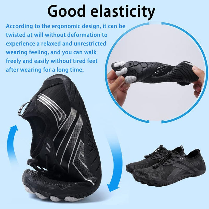 Water Shoes for Men,Mens Water Shoes,Water Shoes for Women,Water Shoes Women,Barefoot Shoes,Swim Shoes,Slip-on Soft Beach Shoes,Quick Dry Water Shoes,Aqua Sports Outdoor Shoes for Pool Beach Surf Yoga