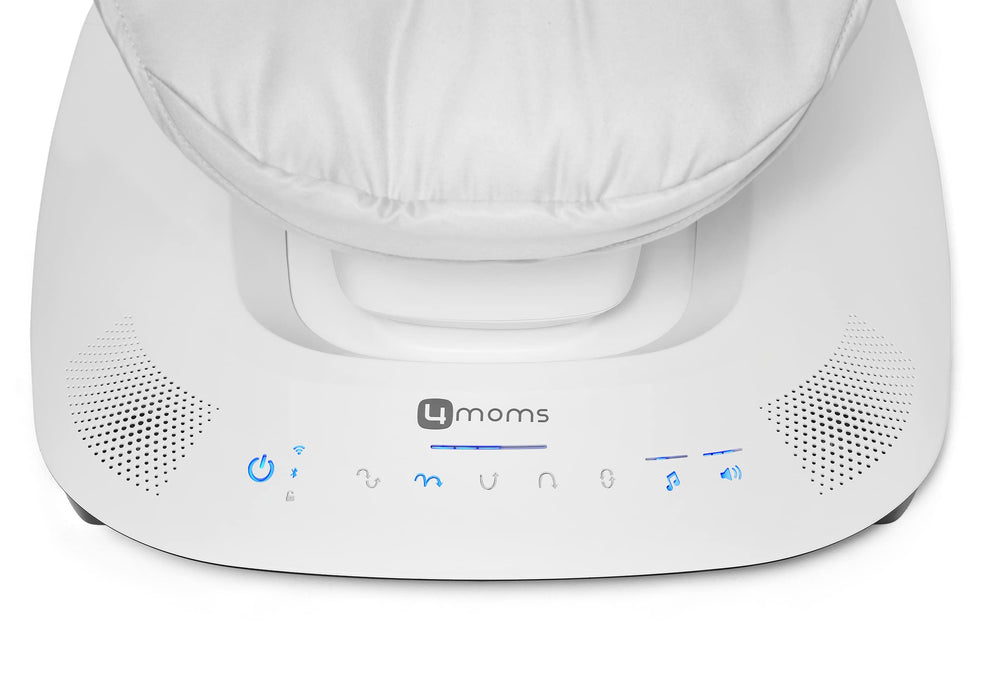 4moms MamaRoo Multi-Motion Baby Swing, Bluetooth Enabled with 5 Unique Motions, Grey