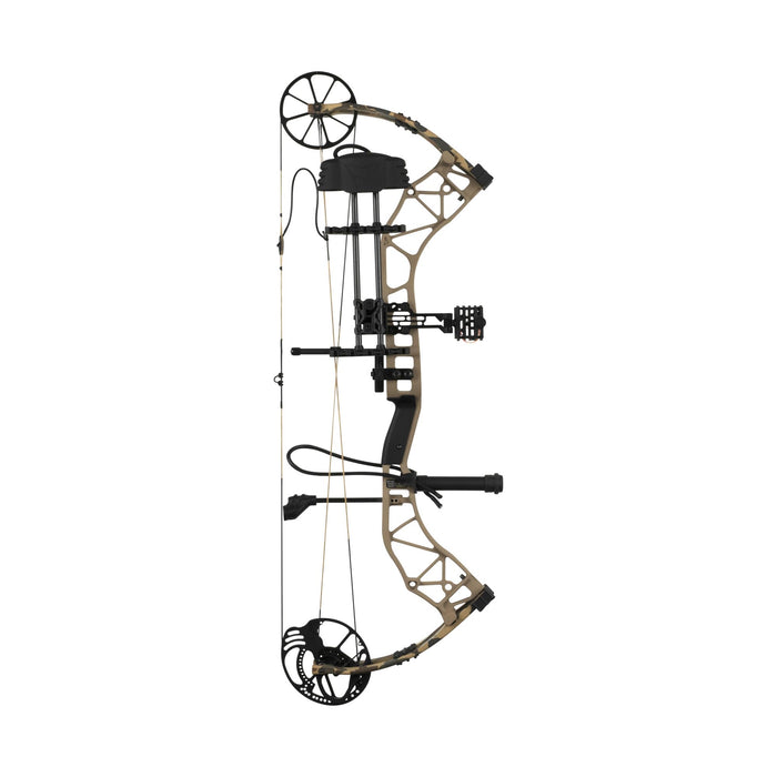 Bear Archery ADAPT Ready to Hunt Adult Compound Bow Package Designed by The Hunting Public, 70 lb. Draw Weight, Right Hand, Throwback Tan