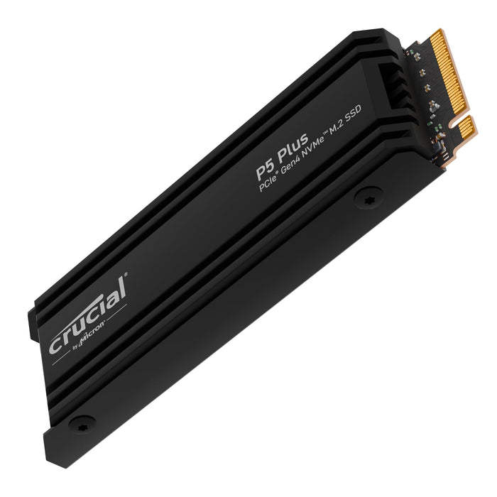 Crucial P5 Plus 2TB Gen4 NVMe M.2 SSD Internal Gaming SSD with Heatsink, Compatible with PlayStation 5(PS5) - up to 6600MB/s - CT2000P5PSSD5