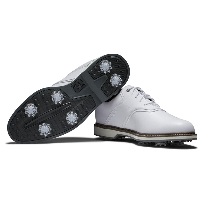 FootJoy Men's FJ Originals Golf Shoe, White/White, 10.5